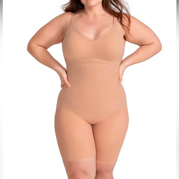HoneyLove SuperPower High Compression Breathable Sculpt Shorts, Size 1X,NWT - Picture 1 of 11
